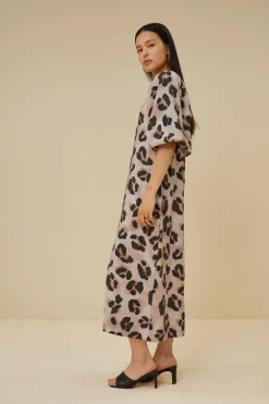 By bar juta cheetah dress | cheetas print^ Kleider