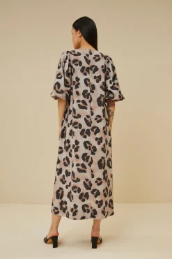 By bar juta cheetah dress | cheetas print^ Kleider