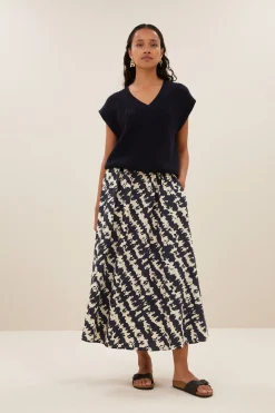 By bar juta shade skirt | shade print^ Röcke