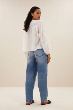 By bar kate blouse | off white^ Blusen