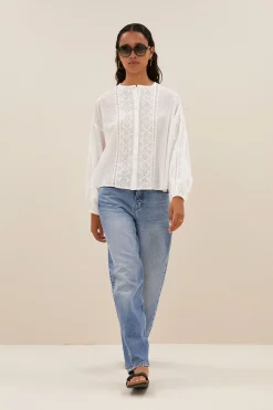 By bar kate blouse | off white^ Blusen