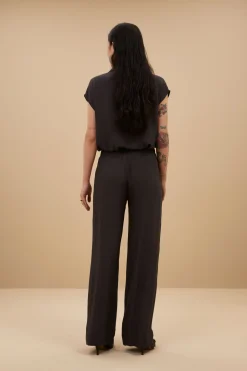 By bar kiek viscose top | cafe noir^ Blusen