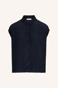 By bar kiek viscose top | graphite^ Blusen
