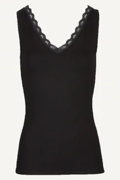 By bar lace singlet |^ Tops & Shirts