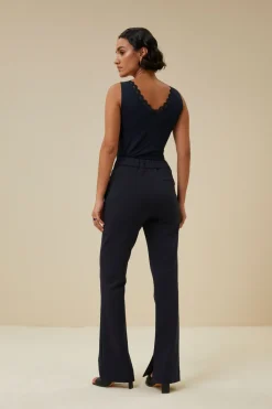 By bar lace singlet | dark navy^ Tops & Shirts