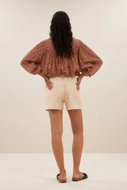 By bar leon twill short | grain^ Overalls & Shorts