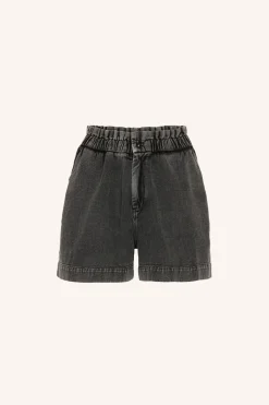By bar leon twill short | jet black^ Overalls & Shorts
