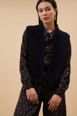 By bar levi gilet |^ Gilets & Spencers|Strickjacken