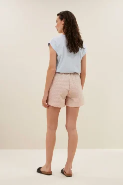 By bar lio stripe shorts | rose stripe^ Overalls & Shorts
