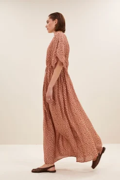 By bar long delhi dress | delhi print^ Kleider