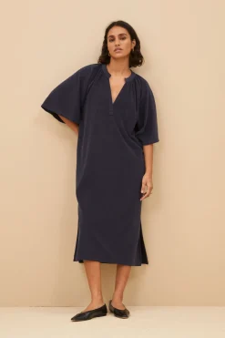 By bar louisa slub dress |^ Kleider