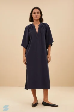 By bar louisa slub dress |^ Kleider