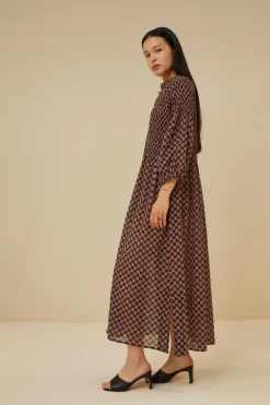 By bar loulou leaf dress | leaf print^ Kleider