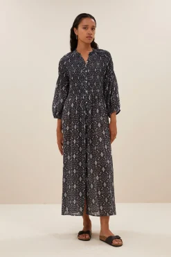 By bar loulou midnight ikat dress | midnight ikat^ Kleider