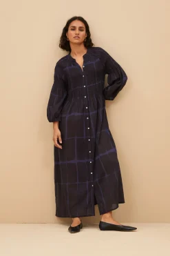 By bar loulou square dress | square print^ Kleider