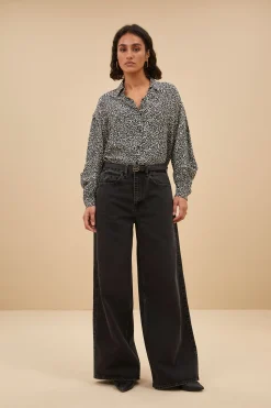 By bar lykke calm flower blouse | calm flower print^ Blusen