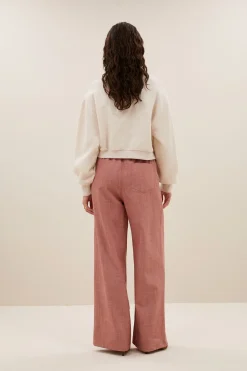 By bar maeve logo sweater | oyster melee^ Pullover|Strick