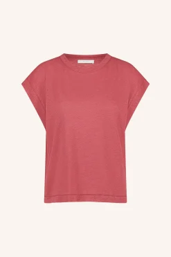By bar mason linen top | earth red^ Tops & Shirts