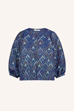 By bar mauri blouse | pavo jacquard print^ Blusen
