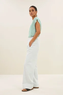 By bar mees twill pants | illu grey^ Hosen