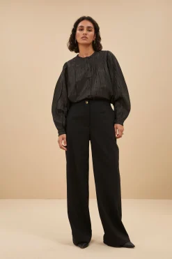 By bar meggie lurex blouse |^ Blusen