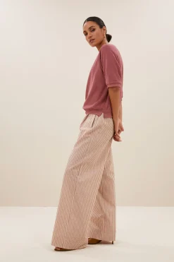By bar neva slub top | bright plum^ Tops & Shirts