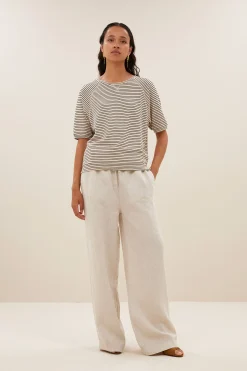 By bar neva small stripe top | black small stripe^ Tops & Shirts