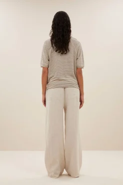 By bar neva small stripe top | black small stripe^ Tops & Shirts