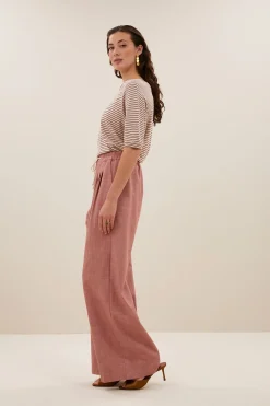 By bar neva small stripe top | copper small stripe^ Tops & Shirts