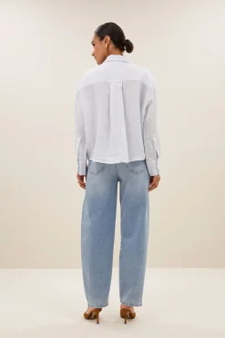 By bar nima linen blouse | skyway^ Blusen