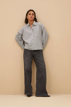 By bar nima pin stripe blouse |^ Blusen