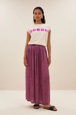 By bar nina saree skirt | saree print^ Röcke