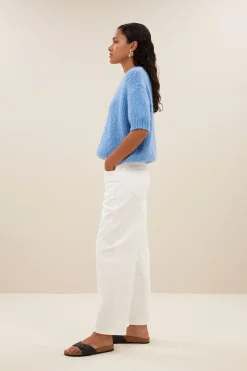 By bar nino pullover | sky blue^ Strick