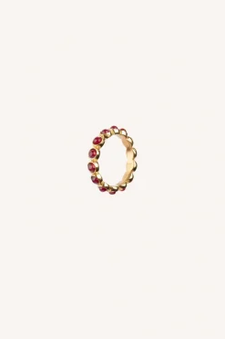 By bar noah ring | candy red^ Schmuck