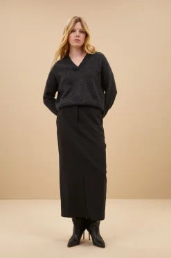 By bar noora skirt | jet black^ Röcke
