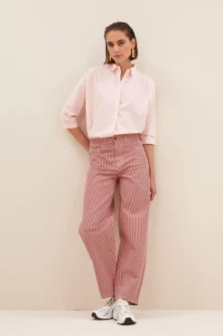 By bar norel chambray blouse | light pink^ Blusen