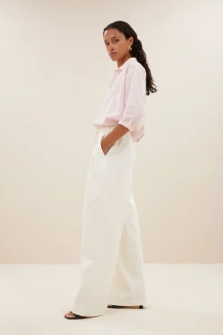 By bar norel pink pinstripe blouse | pink pin stripe^ Blusen