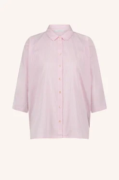 By bar norel pink pinstripe blouse | pink pin stripe^ Blusen