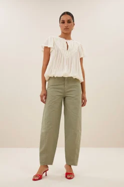 By bar olav blouse | off white^ Blusen