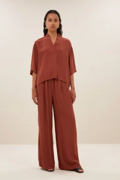 By bar owen viscose blouse | bricks^ Blusen