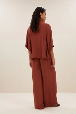 By bar owen viscose blouse | bricks^ Blusen
