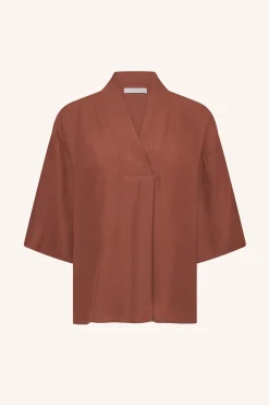 By bar owen viscose blouse | bricks^ Blusen