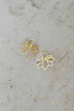 By bar pd lotus earring |^ Ohrringe|Schmuck