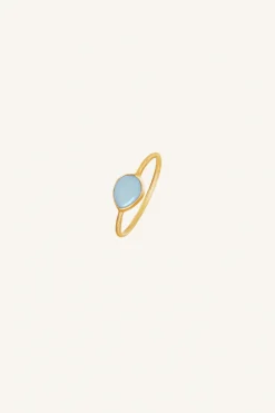 By bar PD MINIMAL RING | light blue^ Schmuck