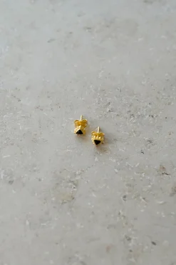 By bar PD triangle stud earring |^ Ohrringe