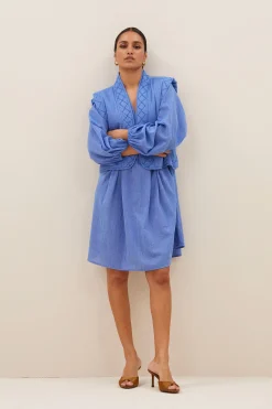 By bar philou athia dress | sapphire blue^ Kleider
