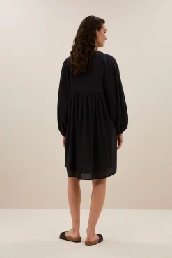 By bar philou chambric dress | jet black^ Kleider
