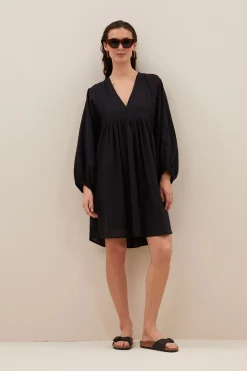 By bar philou chambric dress | jet black^ Kleider