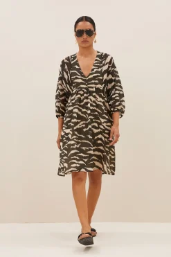 By bar philou zebra dress | black zebra print^ Kleider