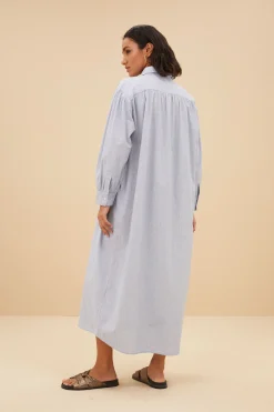 By bar pin stripe shirt dress | indi grey^ Kleider